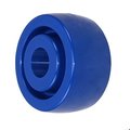 Durastar Wheel; 4X2 Solid Polyurethane (Blue); 1-3/16 Plain Bore 420SPU84L